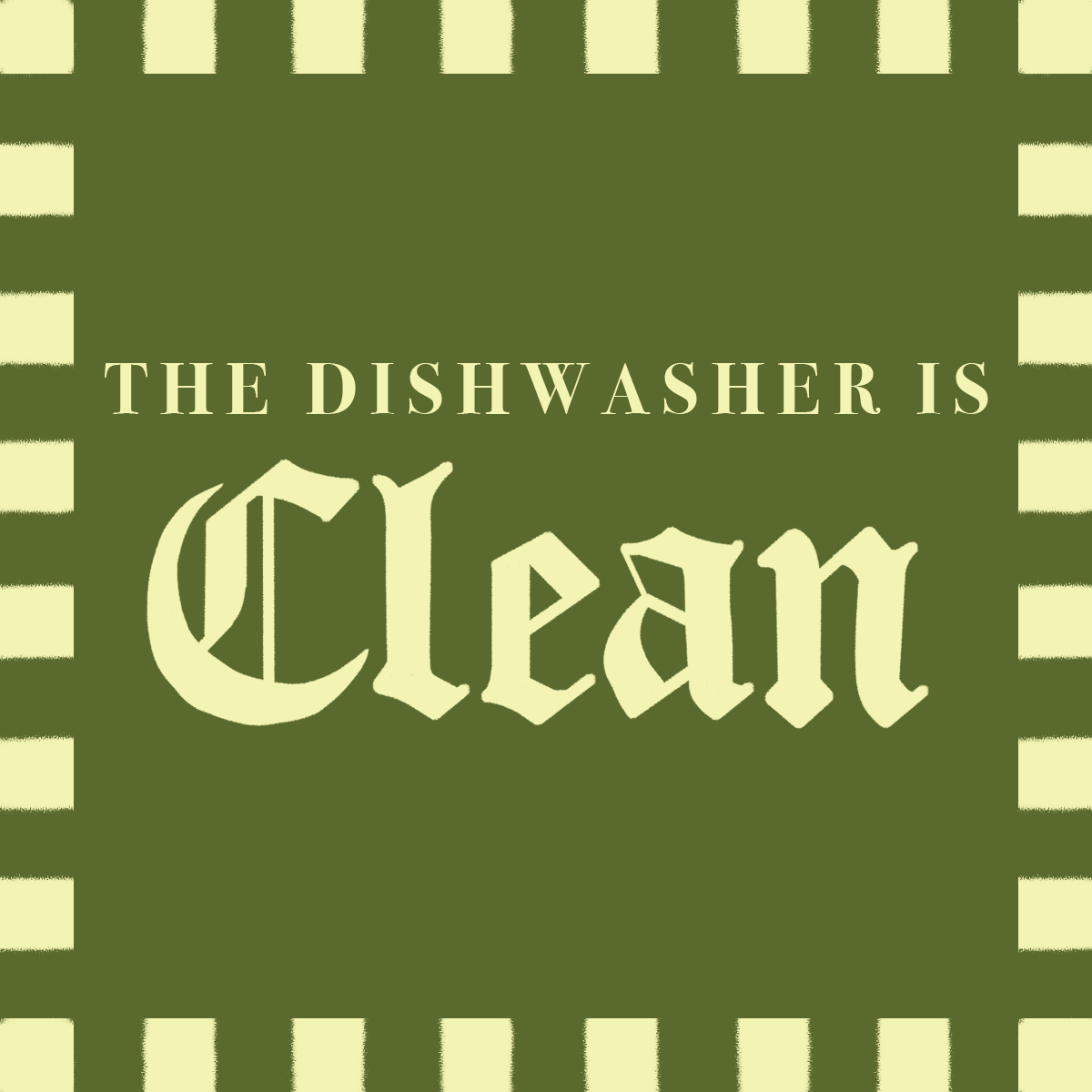 Dishwasher Status - Set of 2